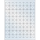 1" x 1"  Sheet Label