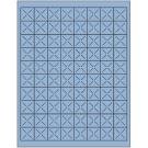 1" x 1"  Sheet Label