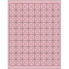 1" x 1"  Sheet Label