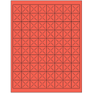 1" x 1"  Sheet Label