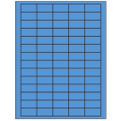 1.5" x 0.75"  Sheet Label