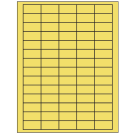 1.5" x 0.75"  Sheet Label