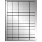 1.5" x 0.75"  Sheet Label