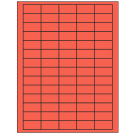 1.5" x 0.75"  Sheet Label