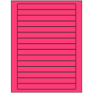 7" x 0.68"  Sheet Label