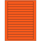 7" x 0.68"  Sheet Label