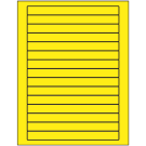 7" x 0.68"  Sheet Label
