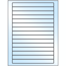 7" x 0.68"  Sheet Label