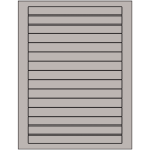 7" x 0.68"  Sheet Label