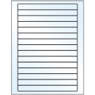 7" x 0.68"  Sheet Label