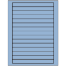 7" x 0.68"  Sheet Label