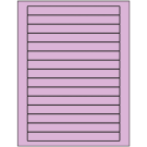 7" x 0.68"  Sheet Label