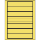 7" x 0.68"  Sheet Label