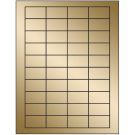 1.75" x 1"  Sheet Label