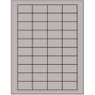 1.75" x 1"  Sheet Label