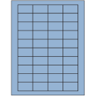1.75" x 1"  Sheet Label