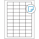 1.75" x 1"  Sheet Label