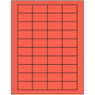 1.75" x 1"  Sheet Label