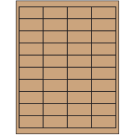 2" x 1"  Sheet Label