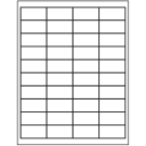 2" x 1"  Sheet Label