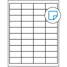 2" x 1"  Sheet Label