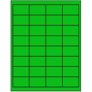 2" x 1.25"  Sheet Label