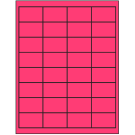 2" x 1.25"  Sheet Label