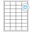 2" x 1.25"  Sheet Label
