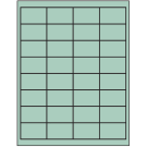 2" x 1.25"  Sheet Label