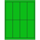 2" x 5"  Sheet Label