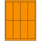 2" x 5"  Sheet Label