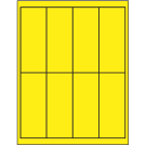 2" x 5"  Sheet Label