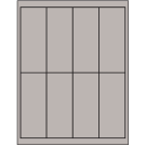 2" x 5"  Sheet Label