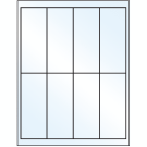 2" x 5"  Sheet Label