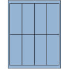 2" x 5"  Sheet Label