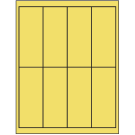 2" x 5"  Sheet Label