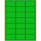 2.5" x 1.5"  Sheet Label