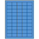1.5" x 1"  Sheet Label