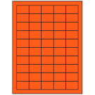 1.5" x 1"  Sheet Label