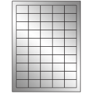 1.5" x 1"  Sheet Label