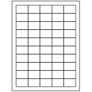1.5" x 1"  Sheet Label