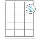 2.625" x 2"  Sheet Label