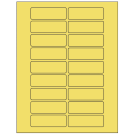 3" x 1"  Sheet Label