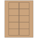 3" x 2"  Sheet Label