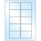 3" x 2"  Sheet Label