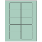 3" x 2"  Sheet Label