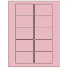 3" x 2"  Sheet Label