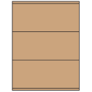 8.5" x 3.5"  Sheet Label