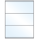 8.5" x 3.5"  Sheet Label