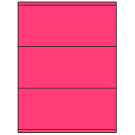 8.5" x 3.5"  Sheet Label